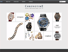 Tablet Screenshot of chronotime.co.il